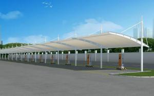 赤壁市膜结构停车棚