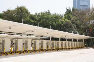 赤壁市膜结构停车棚